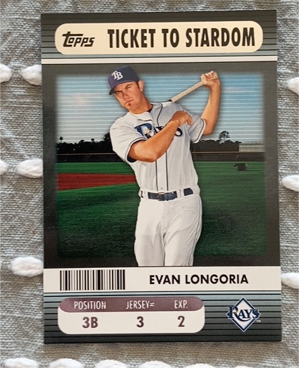 2009 Topps Ticket to Stardom #TTS-10 Evan Longoria — front