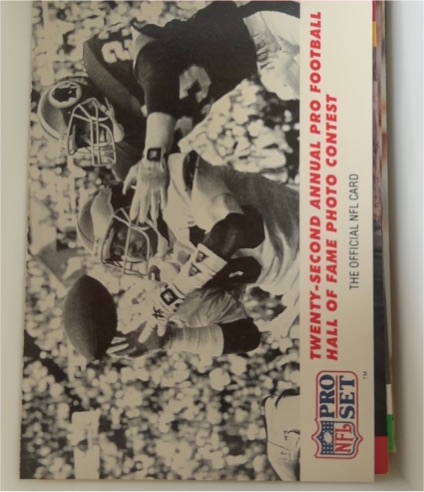 1990 Pro Set #798 Cris Carter / Todd Bowles — front