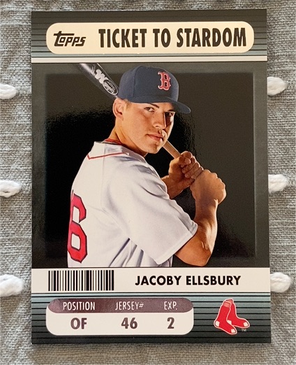 2009 Topps Ticket to Stardom #TTS-14 Jacoby Ellsbury — front