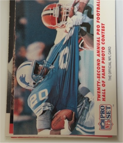 1990 Pro Set #794 Barry Sanders — front