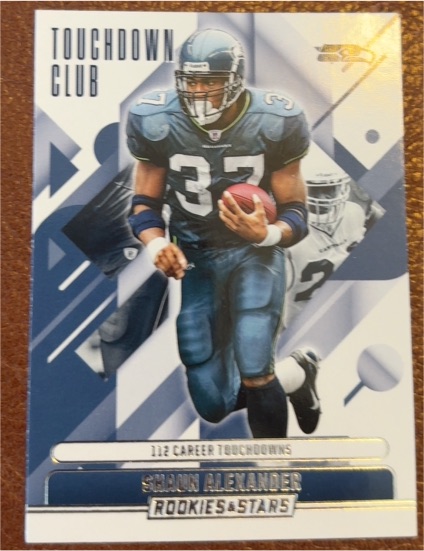 2025 Panini Rookies & Stars #9 Shaun Alexander Touchdown Club — front