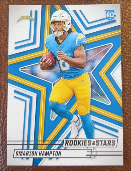 2025 Panini Rookies & Stars #166 Omarion Hampton — front