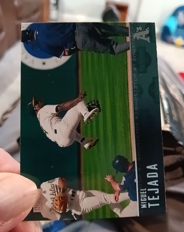 2004 Upper Deck #39 Miguel Tejada — front