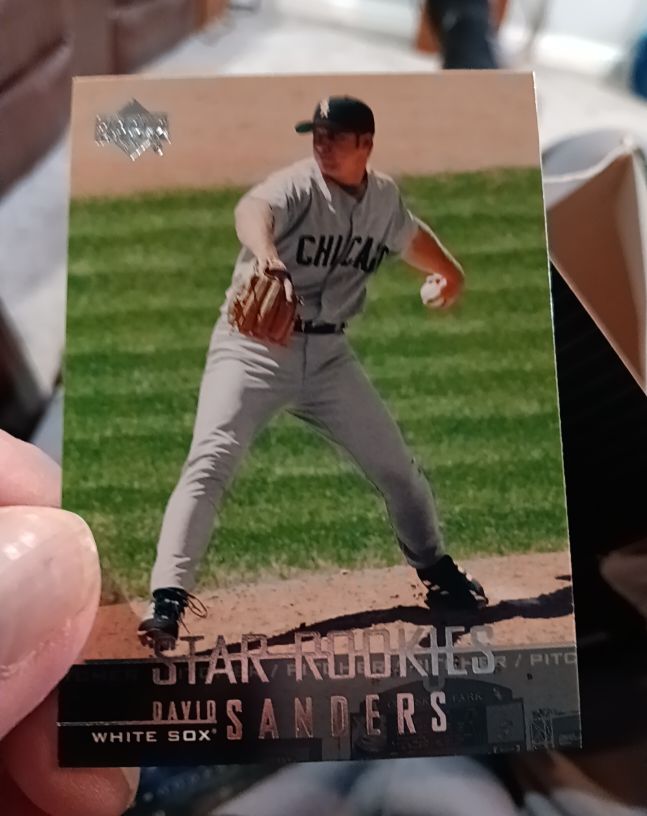 2004 Upper Deck Star Rookies #25 David Sanders — front