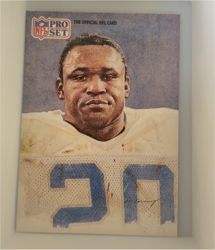 1991 Pro Set #388 Barry Sanders — front