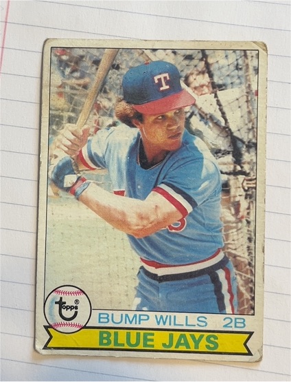 1979 Topps #369 Bump Wills — front