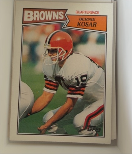 1987 Topps #80 Bernie Kosar — front