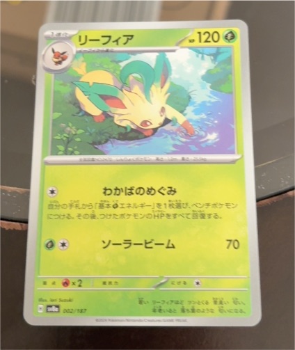 2024 Pokémon #002 Leafeon — front