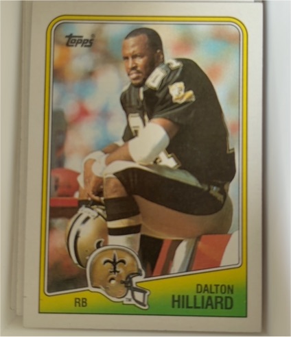 1988 Topps #57 Dalton Hilliard — front