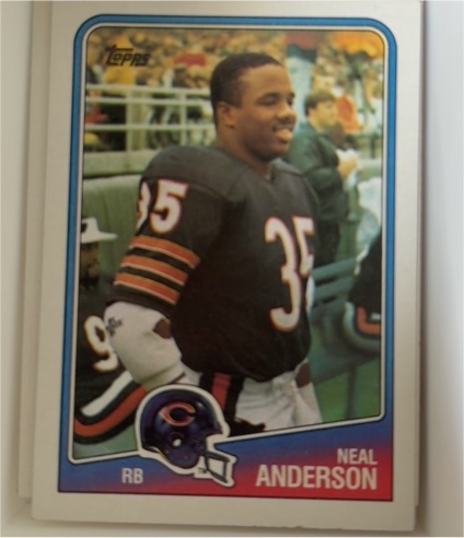 1988 Topps #71 Neal Anderson — front