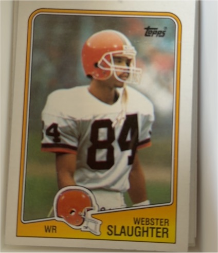 1988 Topps #89 Webster Slaughter — front