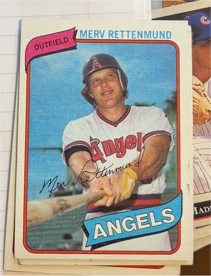 1980 Topps #402 Merv Rettenmund — front