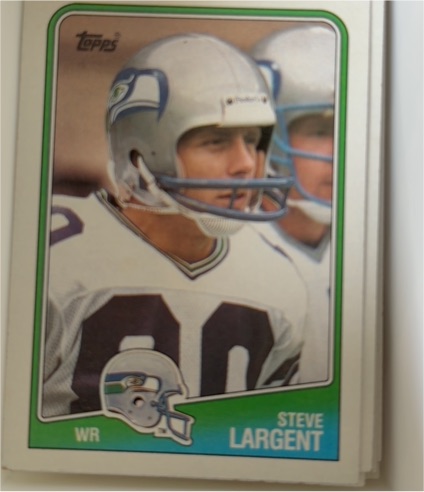 1988 Topps #135 Steve Largent — front