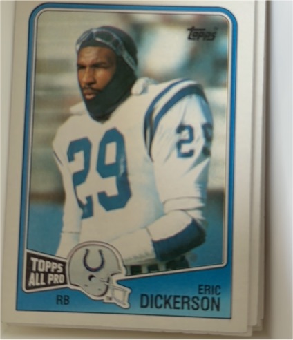 1988 Topps #118 Eric Dickerson — front