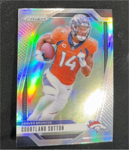 2024 Panini Prizm #86 Courtland Sutton — front