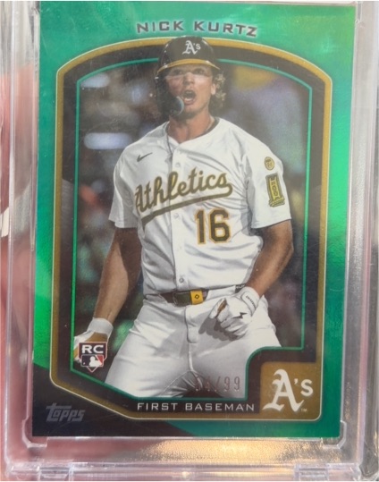 2025 Topps Flagship Collection 2 #26 Nick Kurtz — front