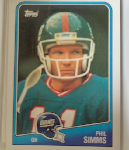 1988 Topps #272 Phil Simms — front