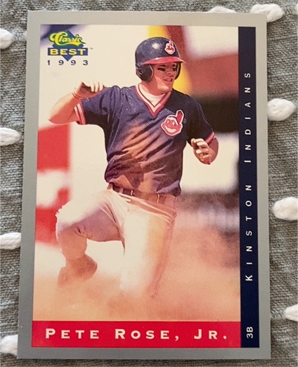 1993 Classic Best #17 Pete Rose Jr. — front