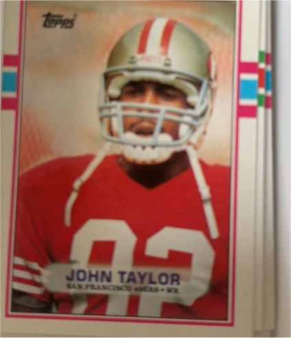 1989 Topps #13 John Taylor — front