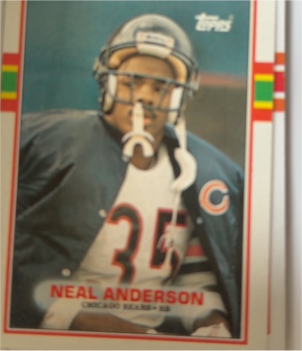 1989 Topps #64 Neal Anderson — front