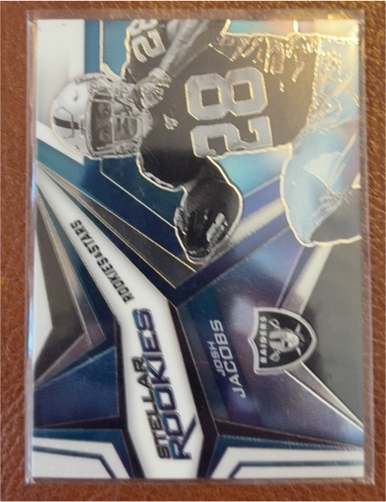 2019 Panini Rookies & Stars Stellar Rookies #SR-JJ Josh Jacobs — front