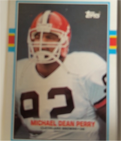 1989 Topps #148 Michael Dean Perry — front