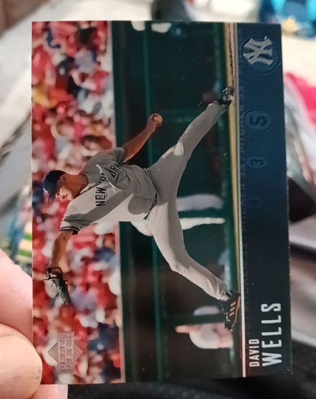 1994 Upper Deck #5 David Wells — front