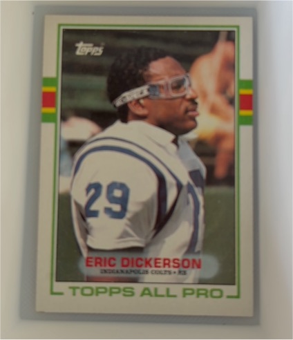 1989 Topps All Pro #206 Eric Dickerson — front