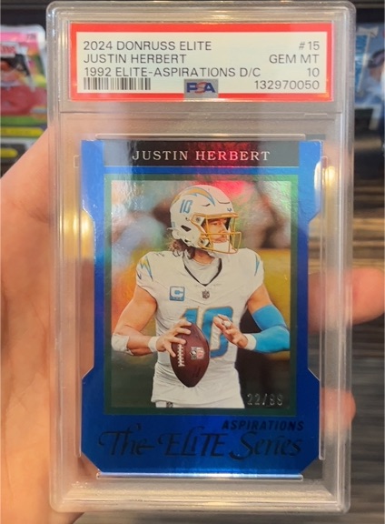 2024 Donruss Elite #15 Justin Herbert — front