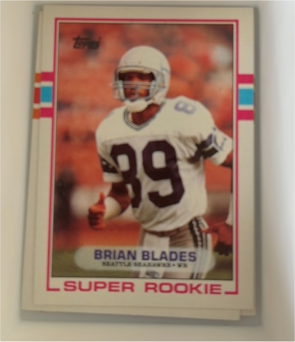1989 Topps #182 Brian Blades — front