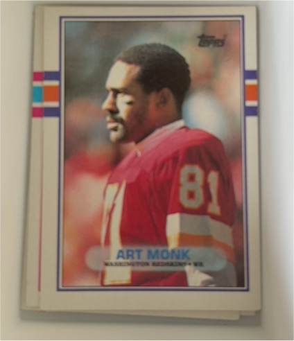 1989 Topps #260 Art Monk — front