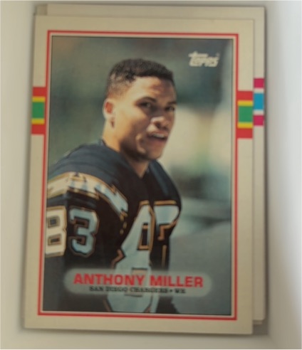 1989 Topps #313 Anthony Miller — front