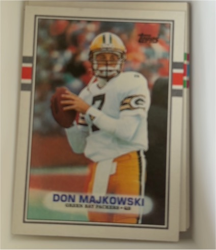 1989 Topps #373 Don Majkowski — front