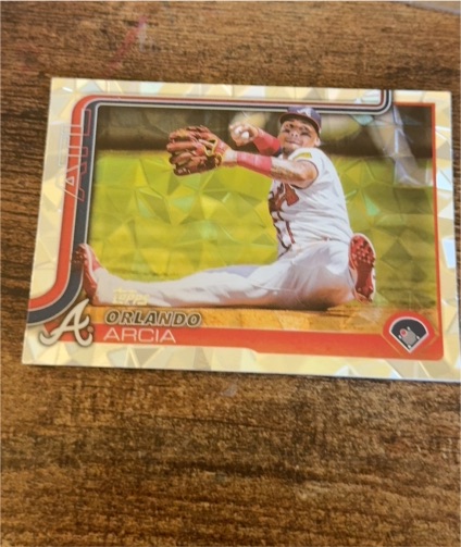 2025 Topps Series 1 #154 Orlando Arcia — front