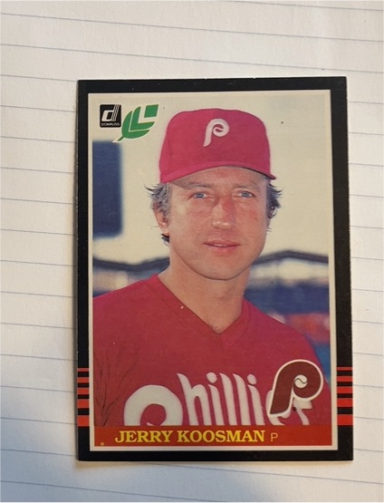 1985 Donruss/Leaf Baseball #178 Jerry Koosman — front