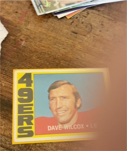 1972 Topps Football #69 Dave Wilcox — front