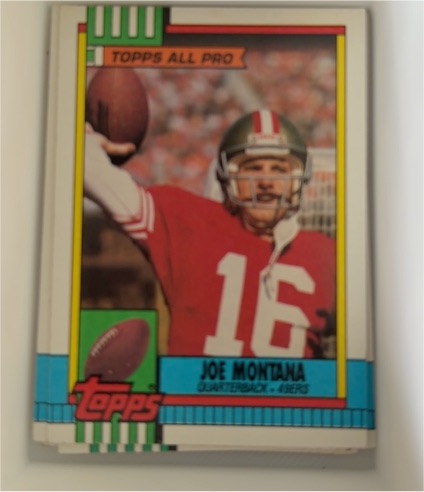 1990 Topps #13 Joe Montana — front