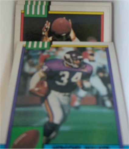 1990 Score #34 Minnesota Vikings Football Player — front