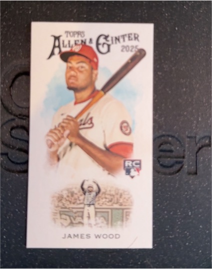 2025 Topps Allen & Ginter #N222-19 James Wood — front