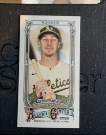 2025 Topps Allen & Ginter #147 Brent Rooker — front