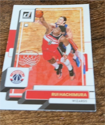2022-23 Panini Donruss #86 Rui Hachimura Washington Wizards — front