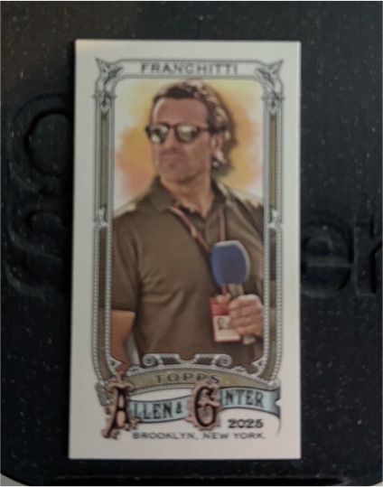 2025 Topps Allen & Ginter #295 Dario Franchitti — front