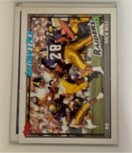 1991 Topps #107 Nick Bell — front