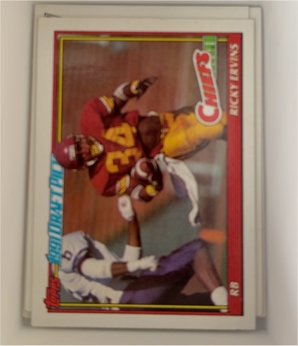 1991 Topps #200 Ricky Ervins — front