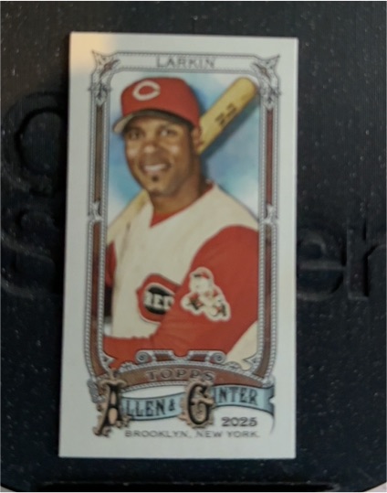 2025 Topps Allen & Ginter #315 Barry Larkin — front