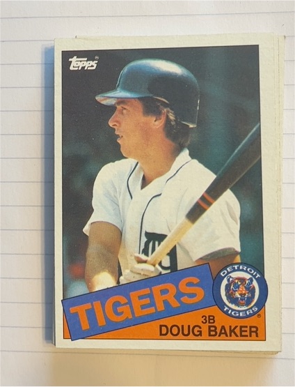 1985 Topps #269 Doug Baker — front