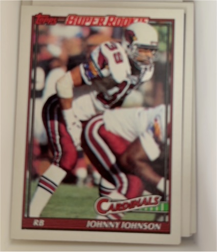 1991 Topps #508 Johnny Johnson — front