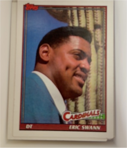 1991 Topps #502 Eric Swann — front