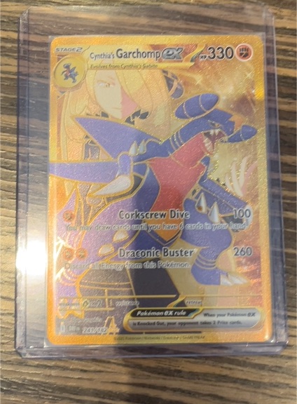 2022 Pokémon SV10: Destined Rivals #241 Cynthia's Garchomp ex — front