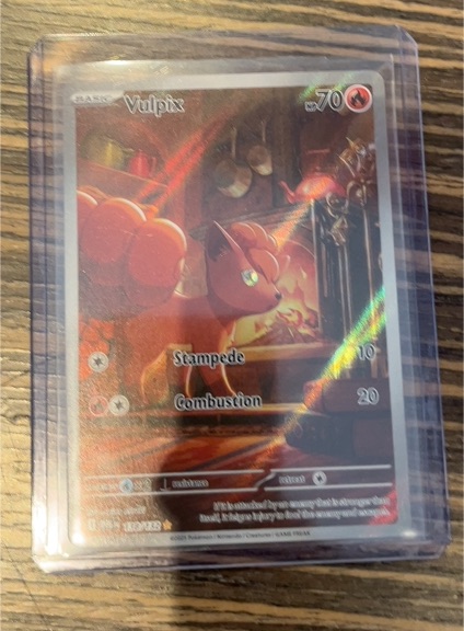 2025 Pokémon TCG Mega Evolutions #138 Vulpix — front